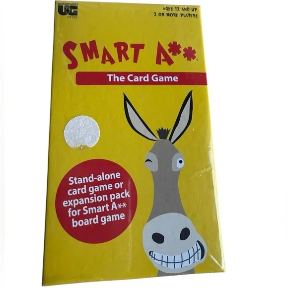 Brand New Sealed University Games Smart A** A Trivia Card Game 2 Or More Players - Picture 1 of 7